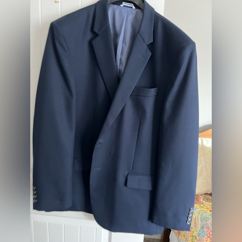 Saddlebred Blue Sport Coat Modern Tailored Fit